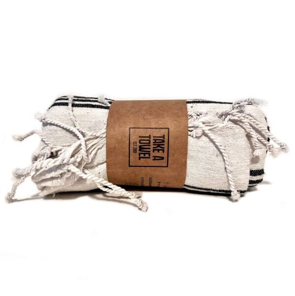 hamamdoek-zwart-gestreept-165-x-80-cm